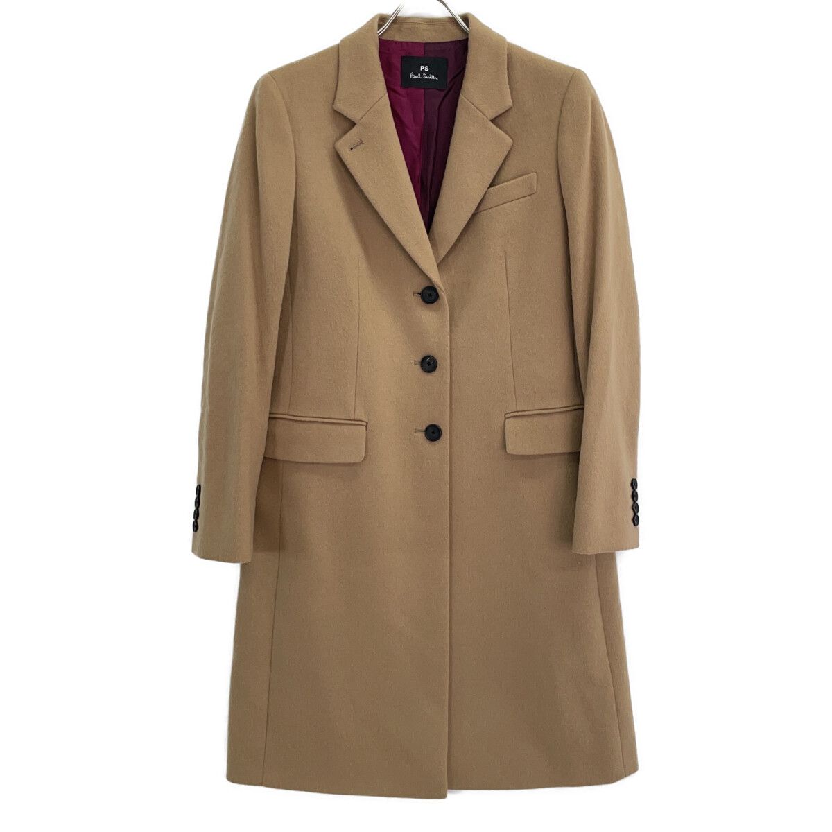 PaulSmith ポールスミス 116R ｳｰﾙ混 3B ﾁｪｽﾀｰｺｰﾄ - メルカリ