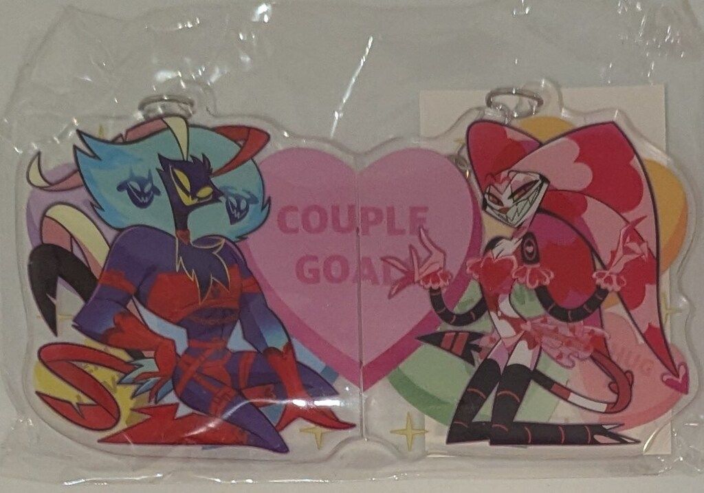 shark robot ヘルヴァ・ボス バレンタイン2025年カップルマグネット