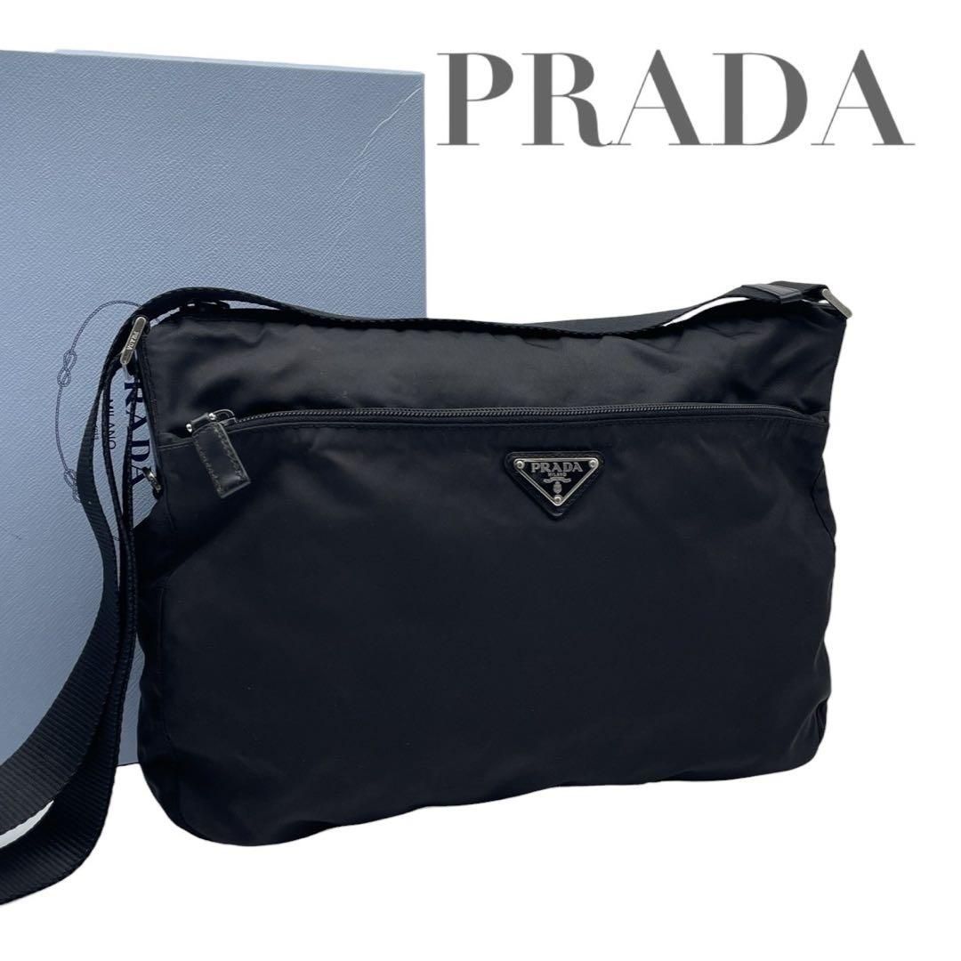 価格交渉/質問大歓迎♪】プラダ ナイロン 三角ロゴ ショルダーバッグ
