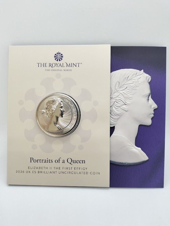 2026 エリザベス2世のコイン肖像シリーズ 第一弾 ヤングヤング