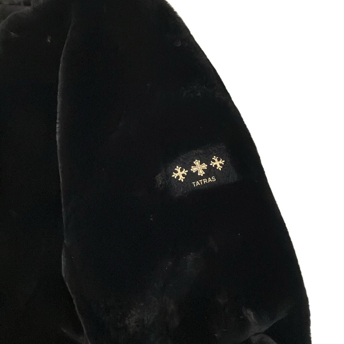 TATRAS(タトラス) コート サイズ02美品 タミル(TAMIL) ボアコート 黒