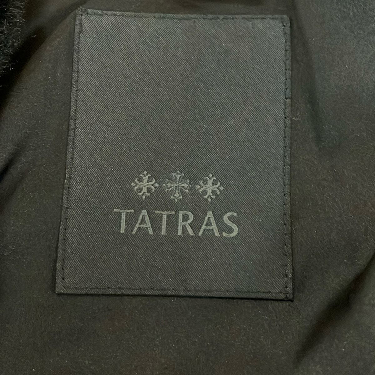 TATRAS(タトラス) コート サイズ02美品 タミル(TAMIL) ボアコート 黒