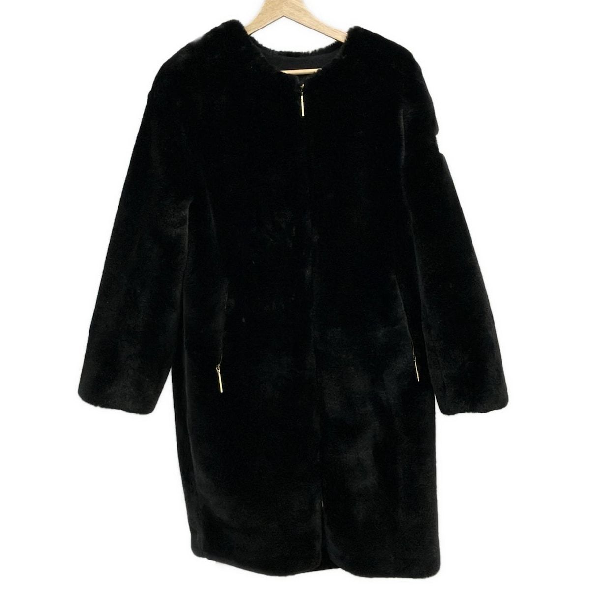 TATRAS(タトラス) コート サイズ02美品 タミル(TAMIL) ボアコート 黒