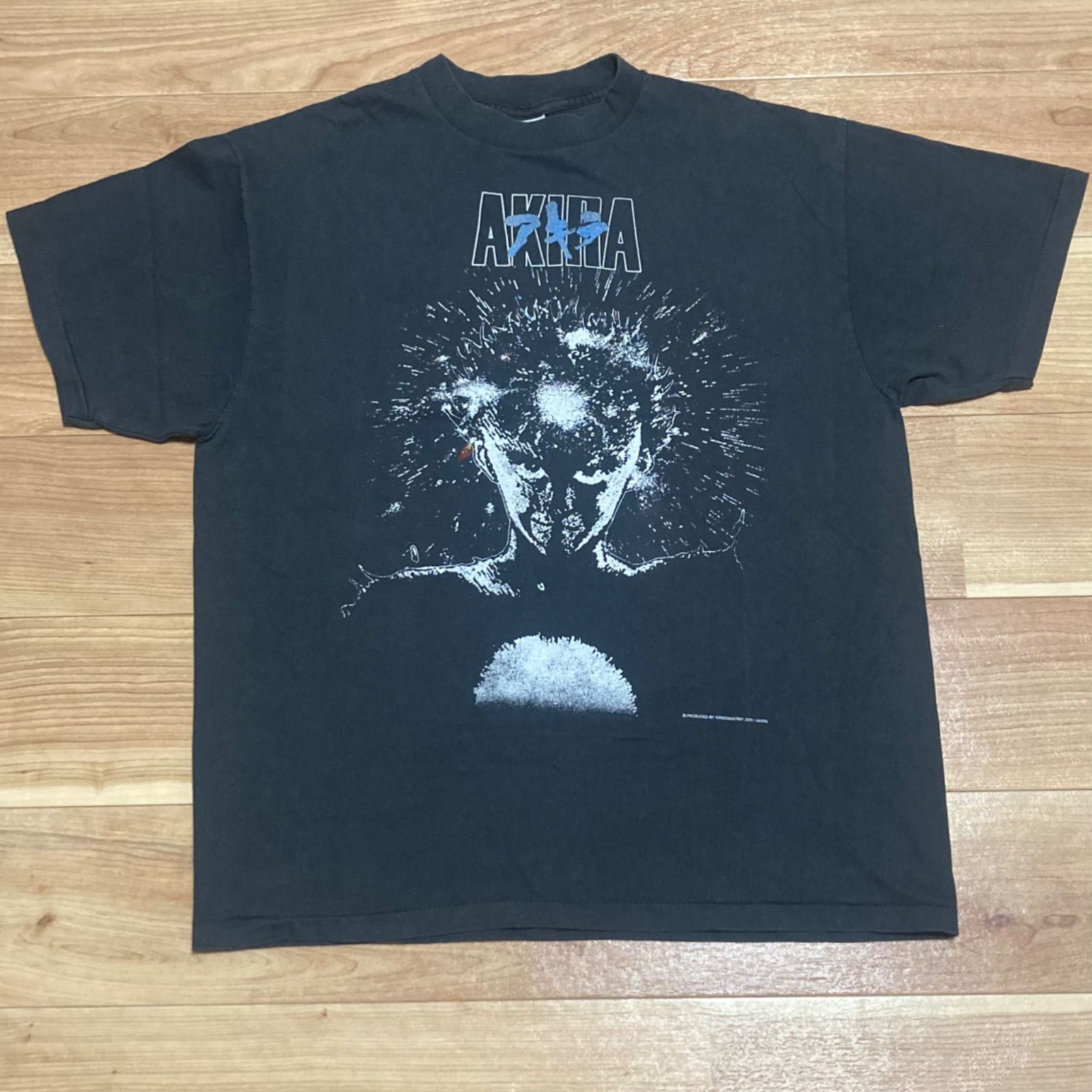 AKIRA アキラ ビンテージ Tシャツ 鉄雄 アニメ マンガ パロディ 鉄雄 