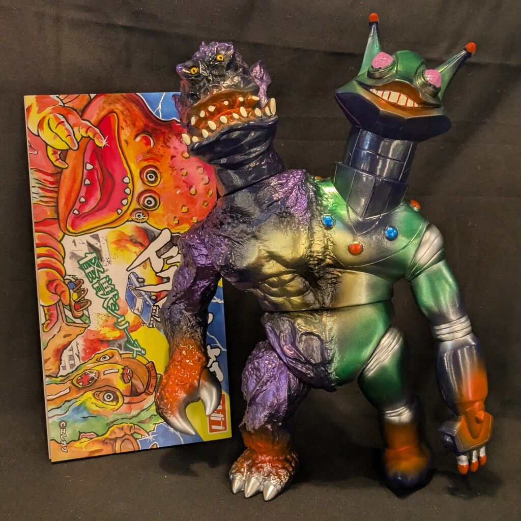 エレガブ　ドクロ　ヒトゴミラ　6期　ドクロ太郎　紫成型　ソフビ 5452 エレガブ ドクロ ヒトゴミラ 6期 ドクロ太郎 紫成型 ソフビ 5452