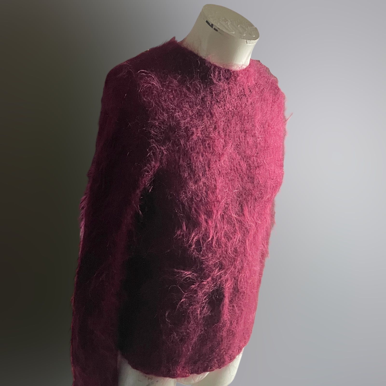 Europe 90s Vintage モヘア ニット シャギーニット セーター 