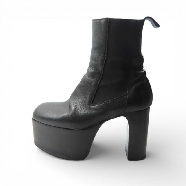 RICK OWENS KISS BOOTS BLACK (初期) サイズ41 ソールリペア有 箱無