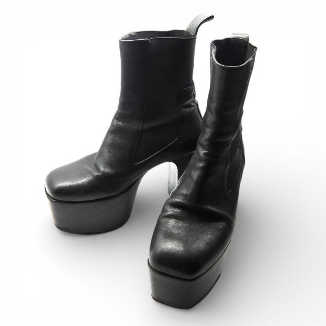 RICK OWENS KISS BOOTS BLACK (初期) サイズ41 ソールリペア有 箱無