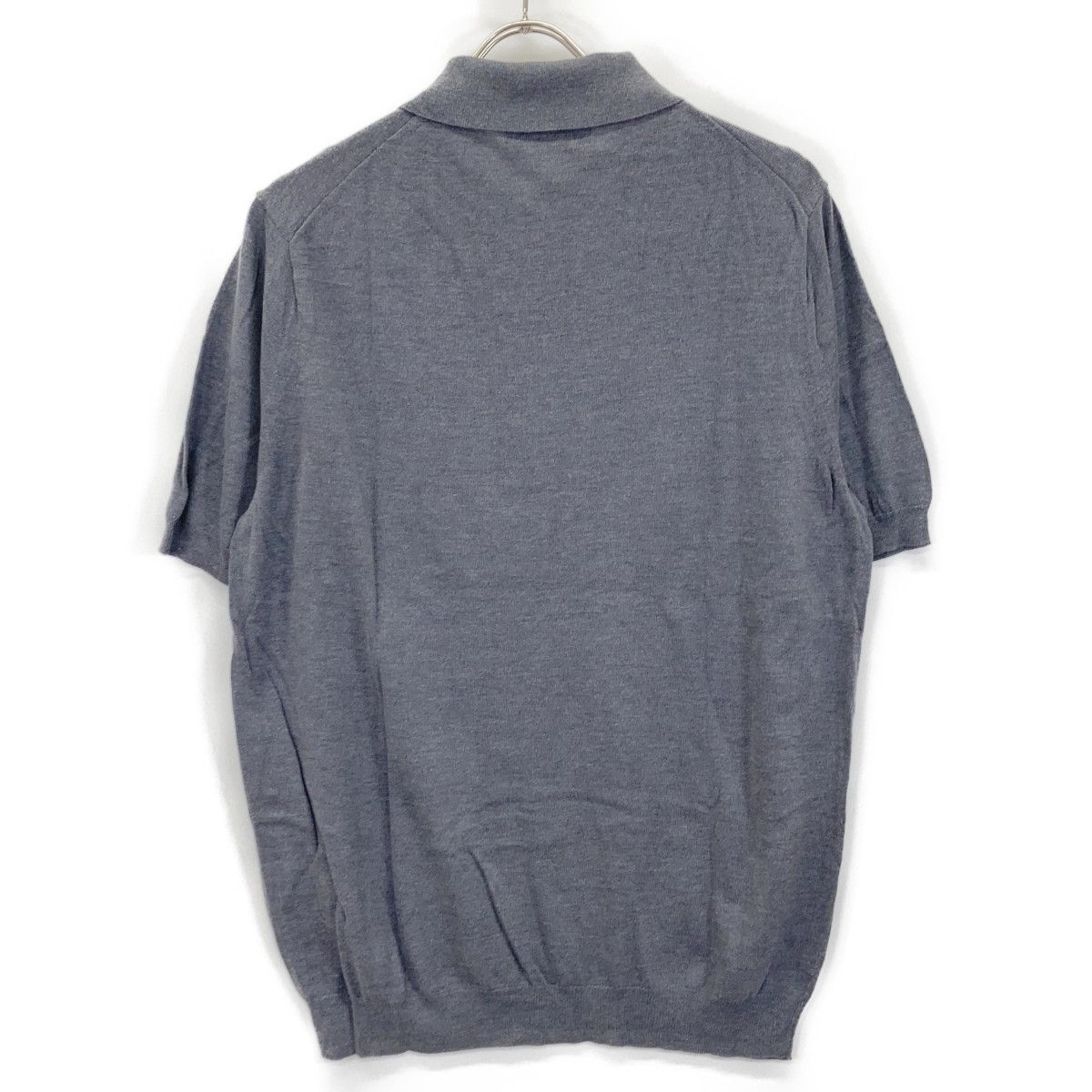 トゥモローランド 61-02-12-02002 ﾊﾟｰﾌﾟﾙ ｼﾙｸｺｯﾄﾝ ﾆｯﾄﾎﾟﾛｼｬﾂ SESIA M