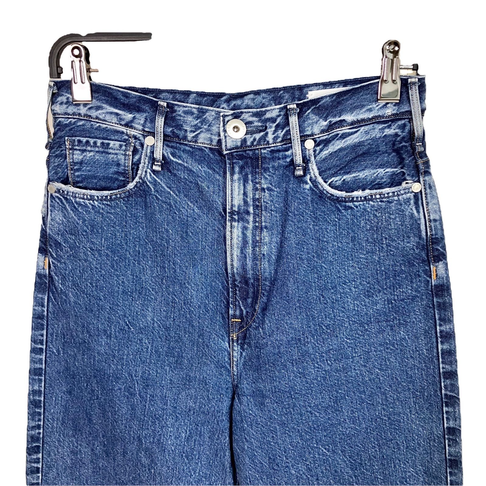 upper hights THE NIECE LAKE ハイライズストレート デニムパンツ 25