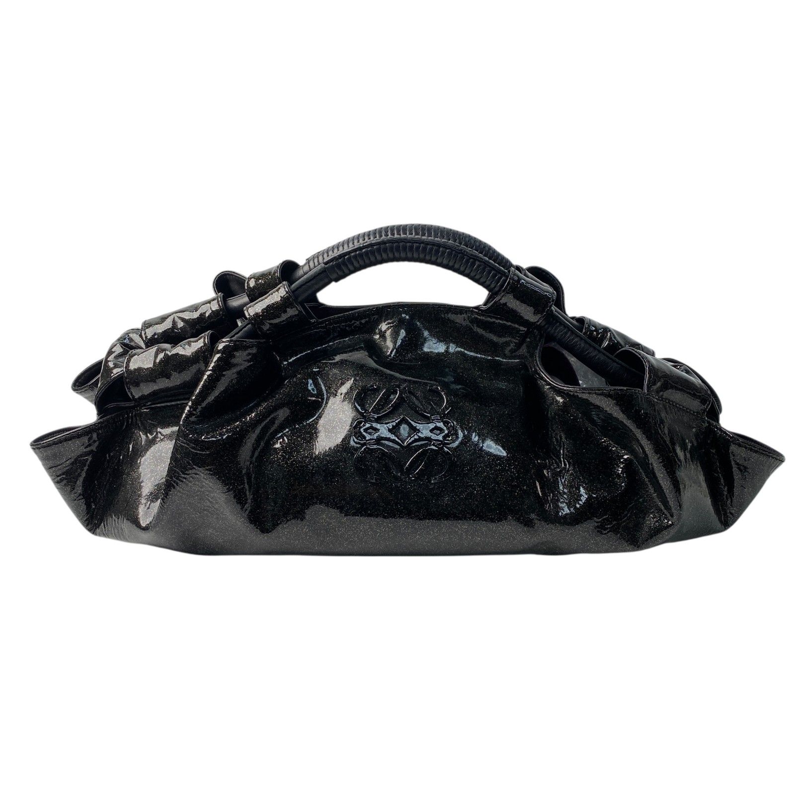 ロエベ ハンドバッグ ナッパアイレ 黒 レザー LOEWE ロエベ ろ 【公式