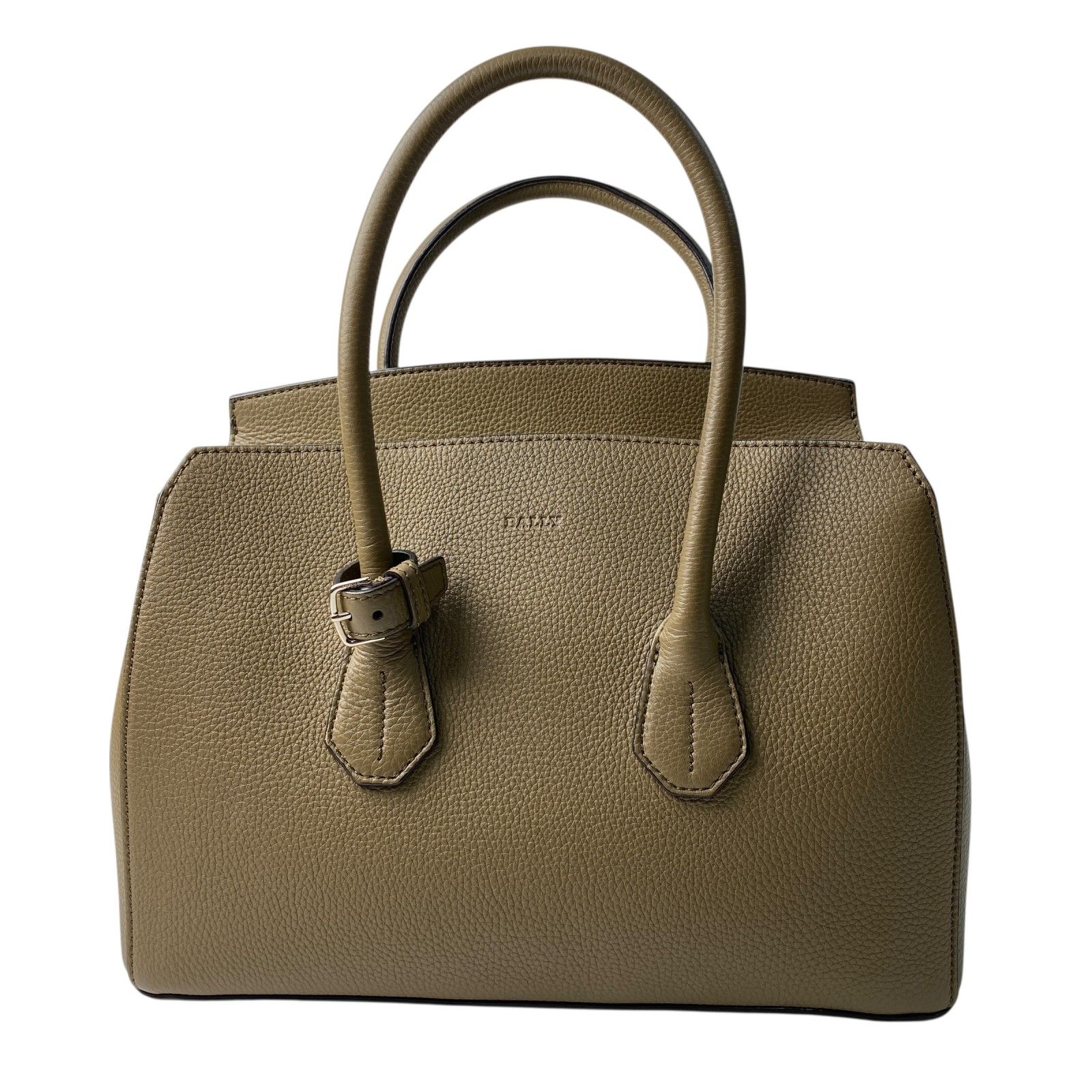 美品 バリー BALLY レディース ソメ ミディアム ハンドバッグ - メルカリ