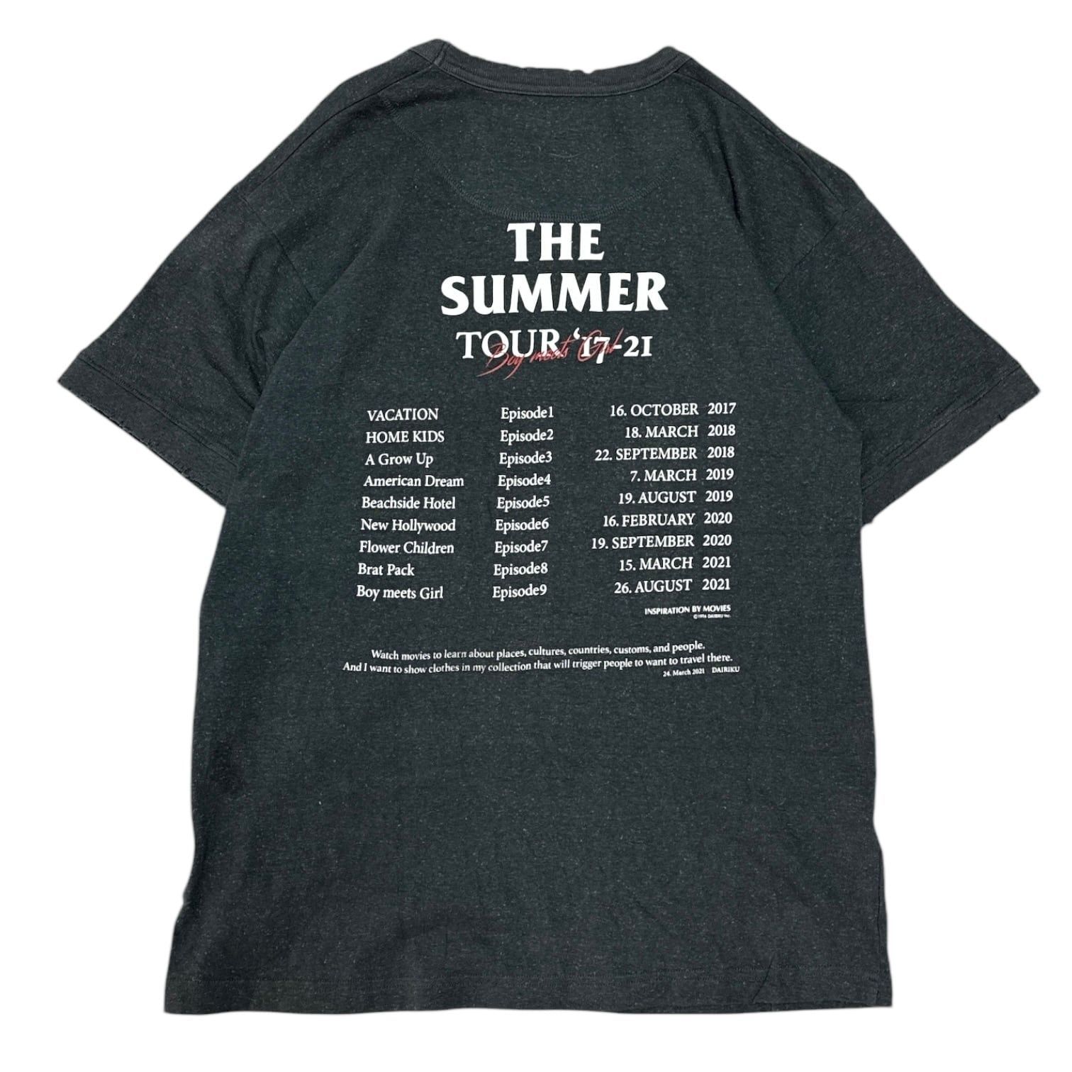 DAIRIKU 22SS Episode9 BOY meets GIRL Print T-SHirts - メルカリ