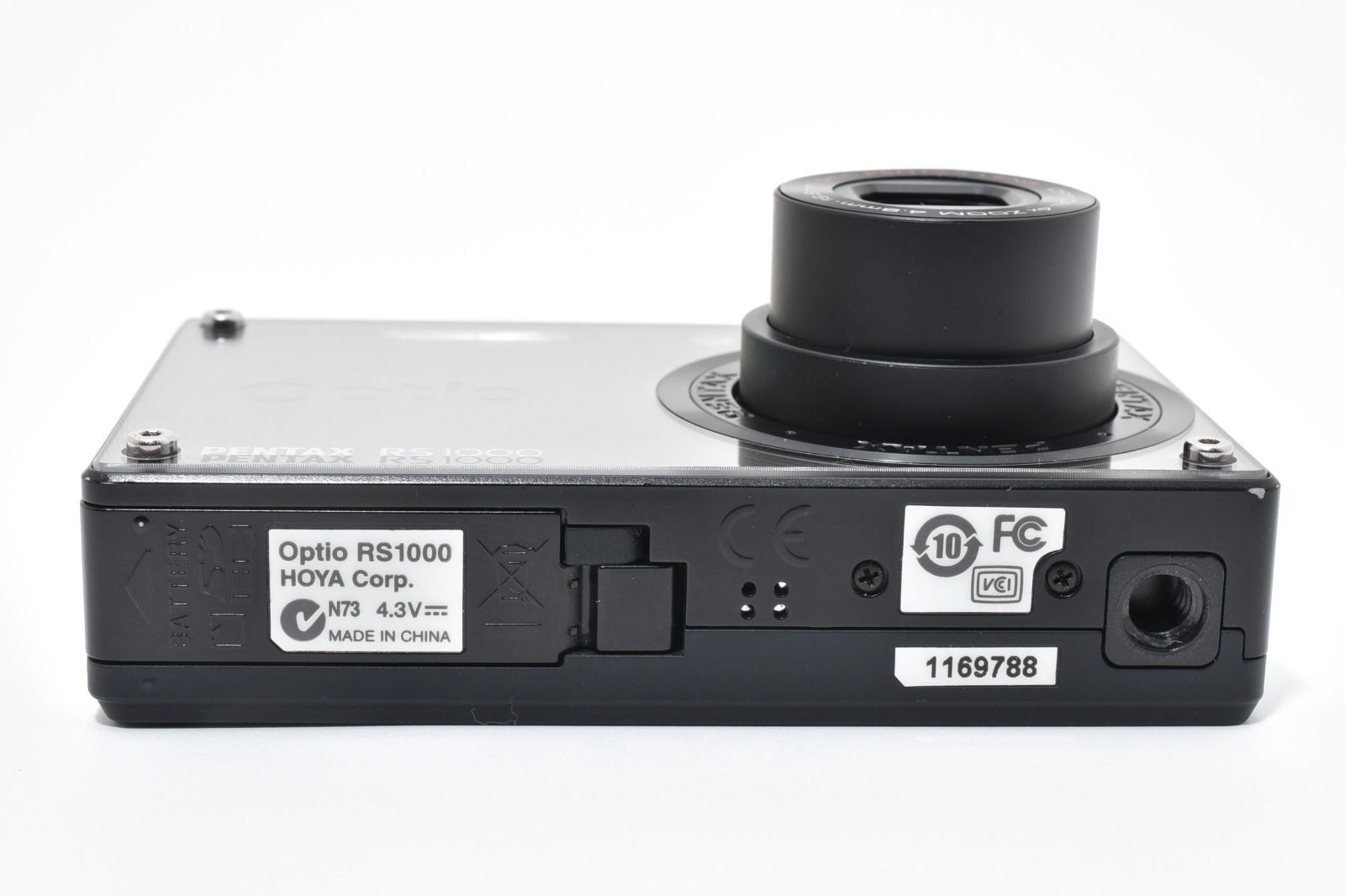 【美品】Pentax Optio Rs1000 ブラック 動作確認ずみ 希少】PENTAX Optio RS1000 ブラック 動作確認済 エモい写り 1400万