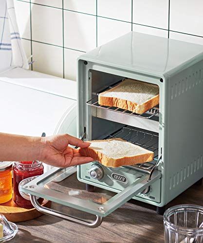  Toffy トフィー オーブントースター ペールアクア K TS 4 PAe b 7 6878 e その他 キッチン 食器