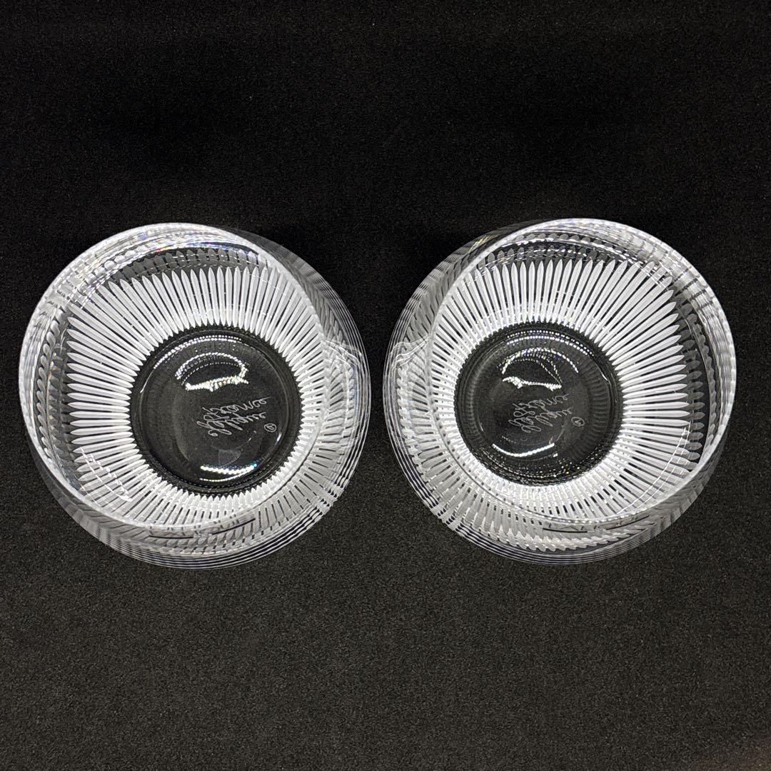 未使用保管品 LALIQUE ラリック タンブラーグラス グラス 2個セット 箱 