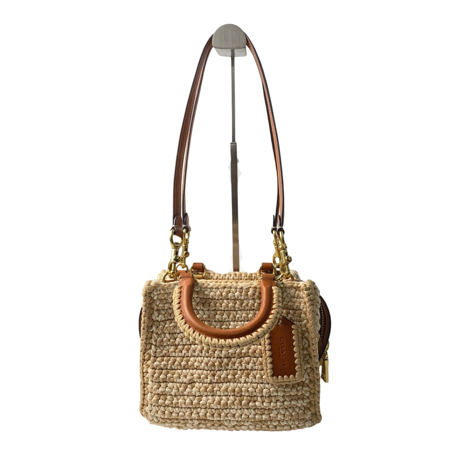 値下げ不可コーチCOACH ローグ20 クロシェ 値下げ不可コーチCOACH