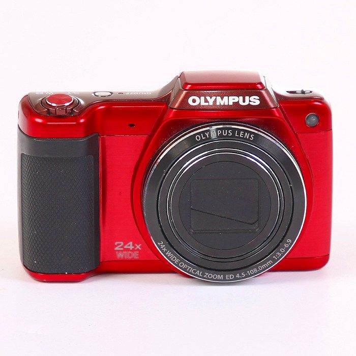 中古】(オリンパス) OLYMPUS STYLUS SZ-15 レツド - メルカリ