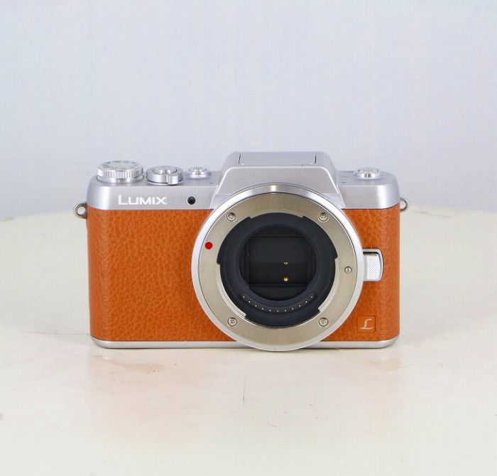 中古】(パナソニック) Panasonic DMC-GF7 ボディ ブラウン - メルカリ