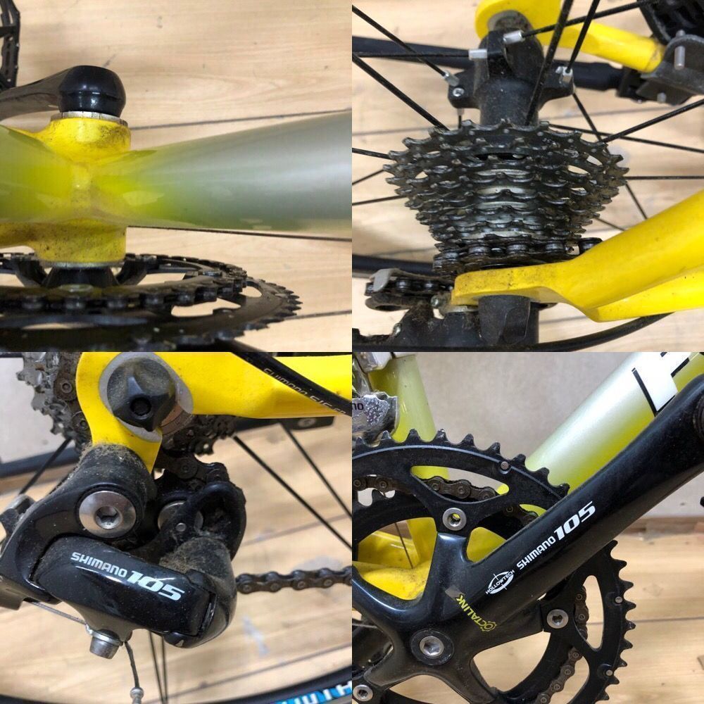 美品】FONDRIEST MEGA フォンドリエスト ロードバイク 本格仕様 アルミ