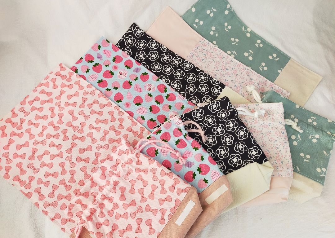 ランチョンマットとコップ袋のセット 入園 植物 入園入学セット ランチ