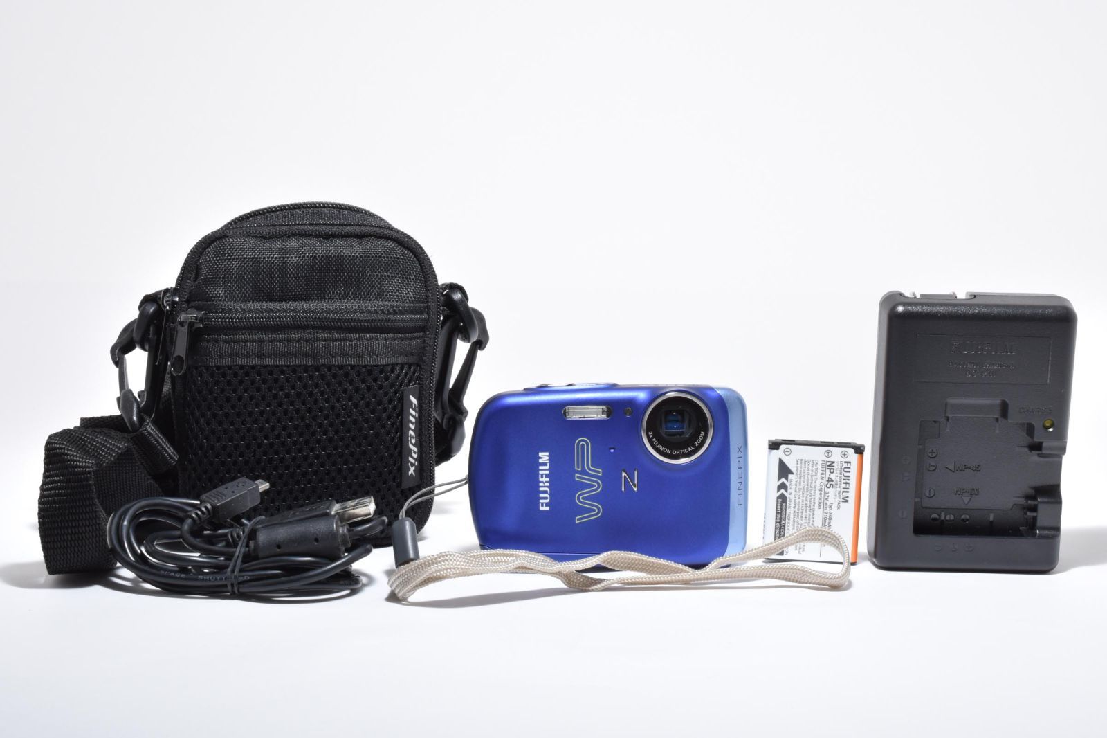 ☆極上品☆フジフイルム FUJIFILM FinePix Z33WP ブルー コンパクト