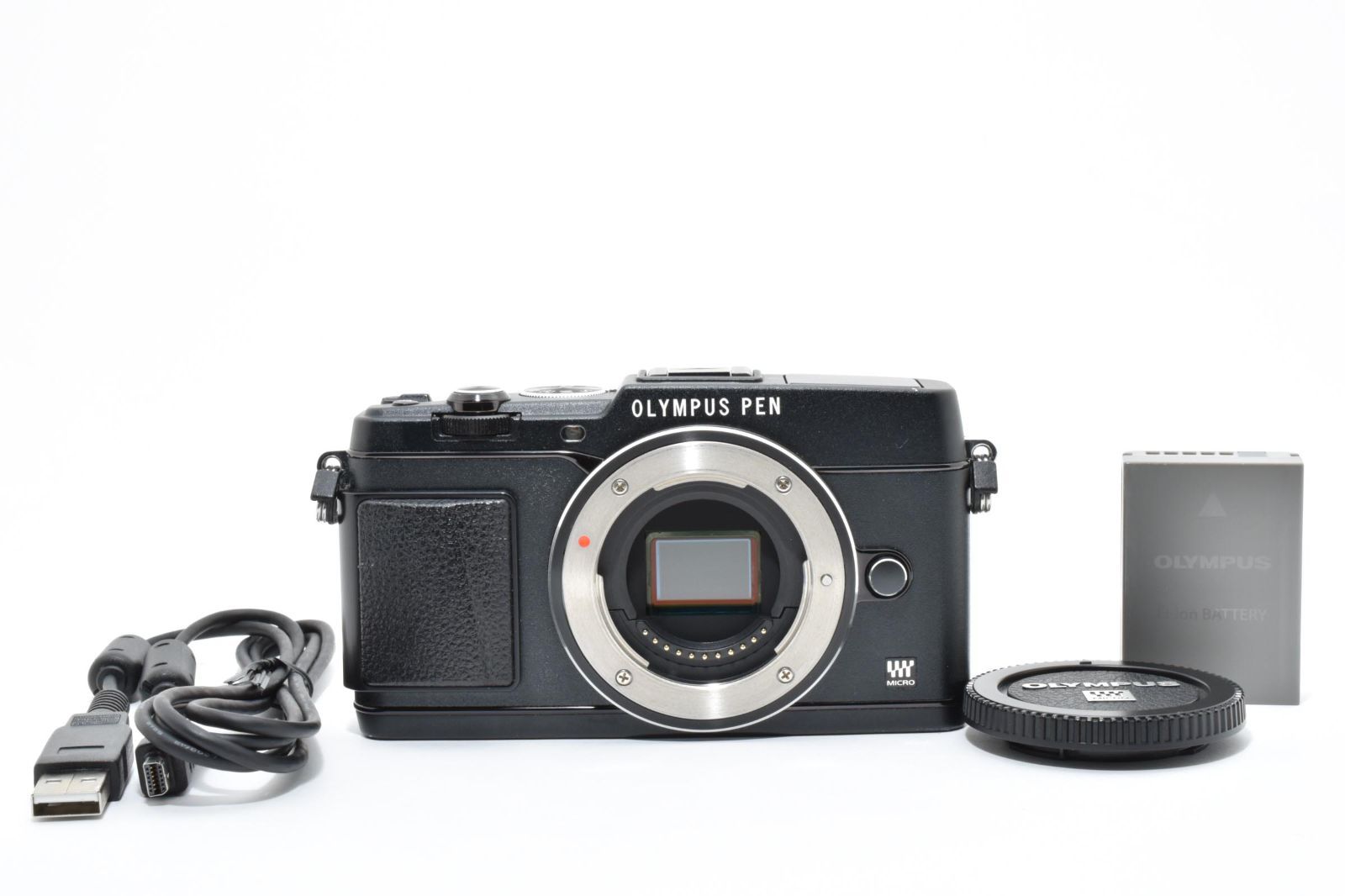 ☆極上品☆オリンパス OLYMPUS PEN E-P5 ボディ ブラック☆ LL218#6380