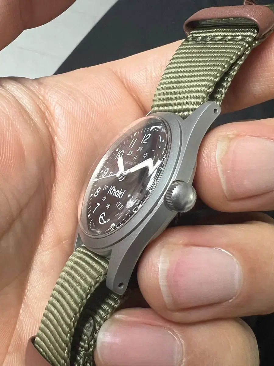  ハミルトン カーキフィールド 9415 ETA 手巻き アメカジ 自動巻き時計 腕時計(アナログ)