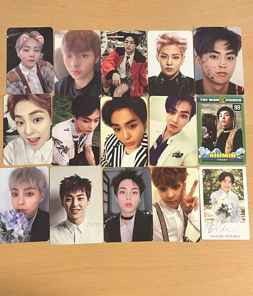 シウミン(XIUMIN・ミンソク) トレカ まとめ - メルカリ