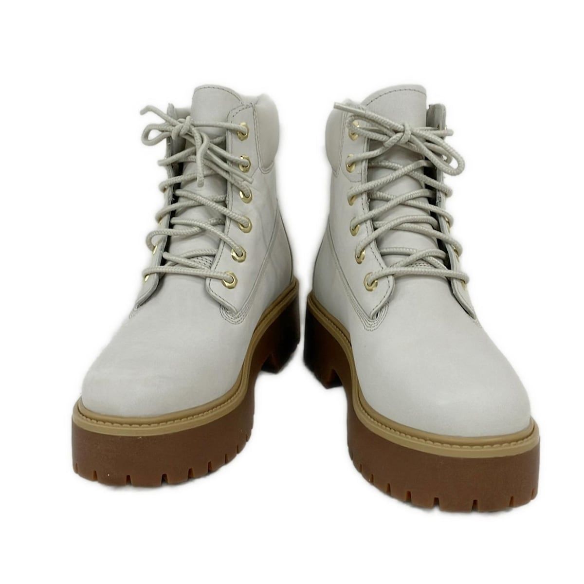 Timberland(ティンバーランド) ショートブーツ 25.5 レディース - 白