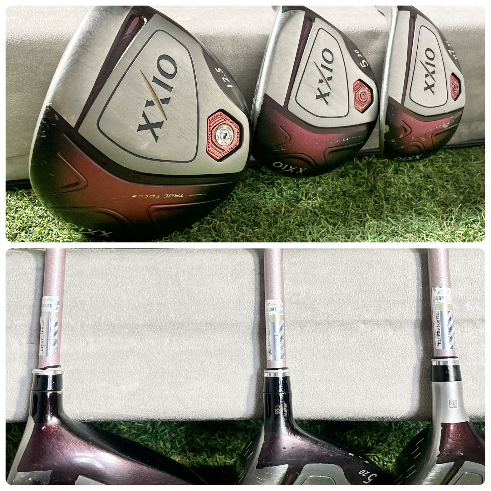 XXIO10 MP1000 オール10代目 希少ボルドーカラー レディース L ゴルフ