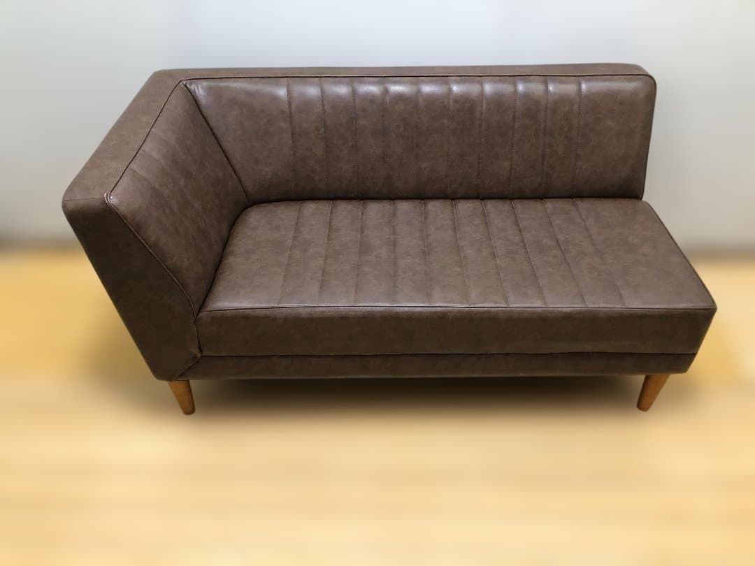 レザー調 ブラウン