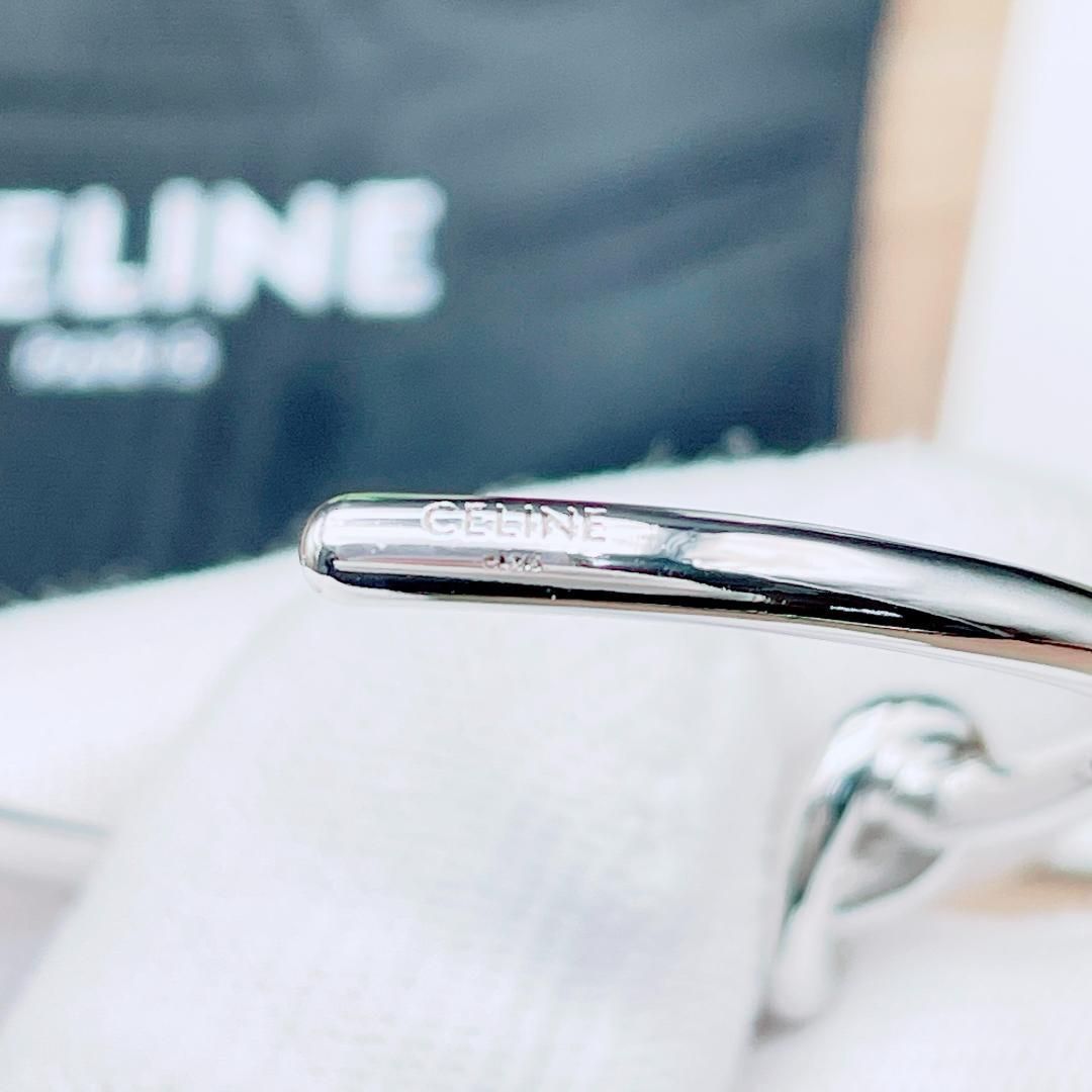 ◇セリーヌ◇新品仕上済 CELINE ノット エクストラシン ブレスレット