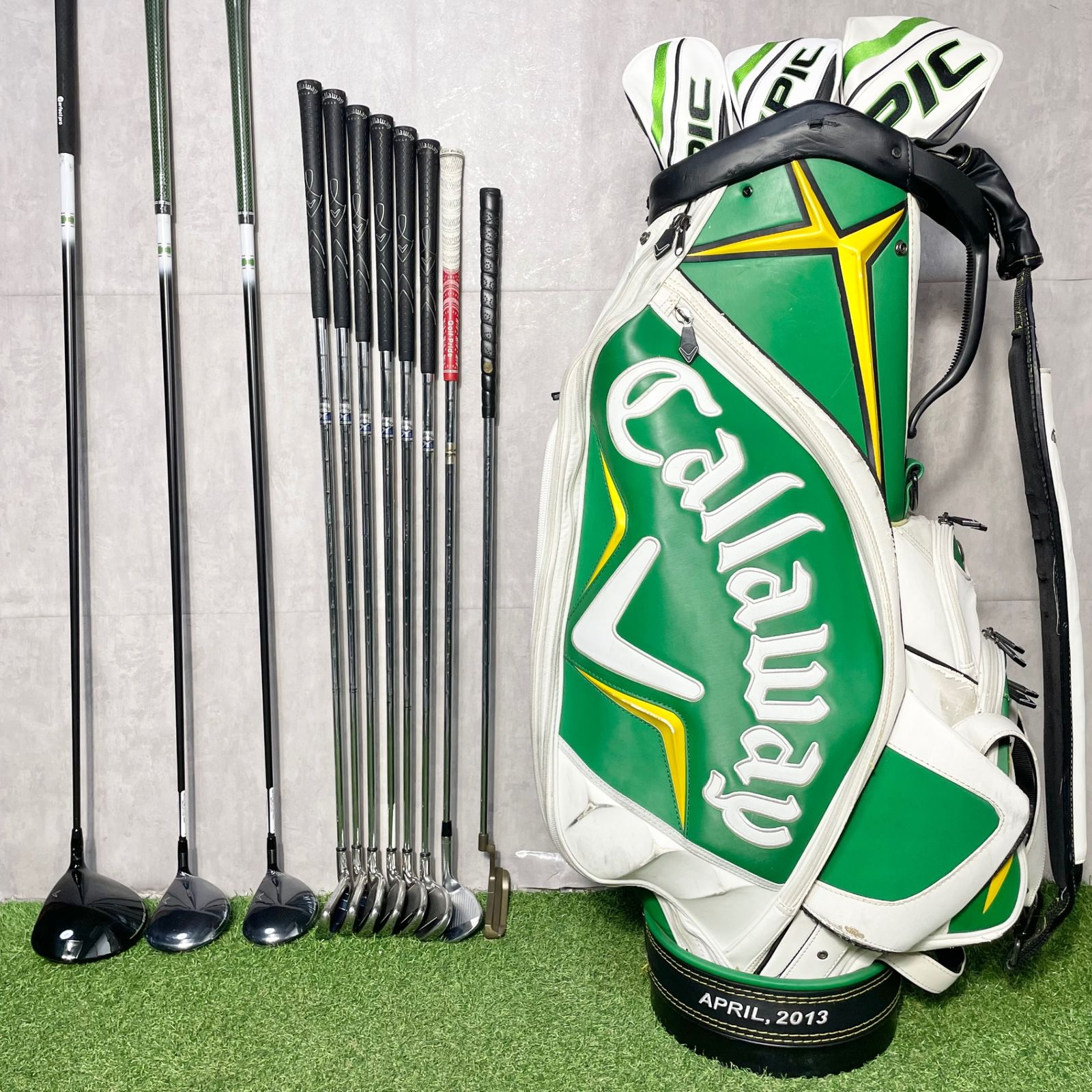 貴重レフティ】Callaway EPIC MAX ゴルフクラブセット 11本 SR メンズ 