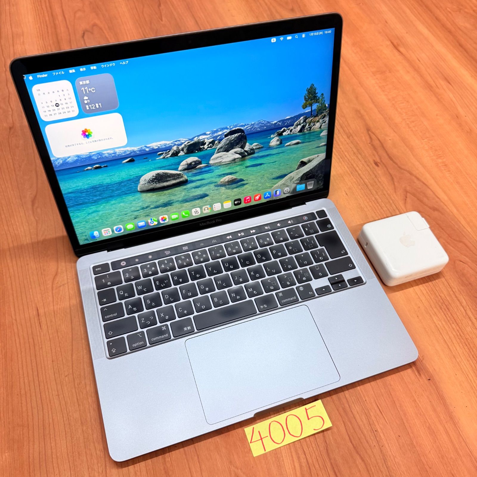 動作確認済み】 MacBook pro 13インチ 2020 Apple M1 16GB 512GB 動画