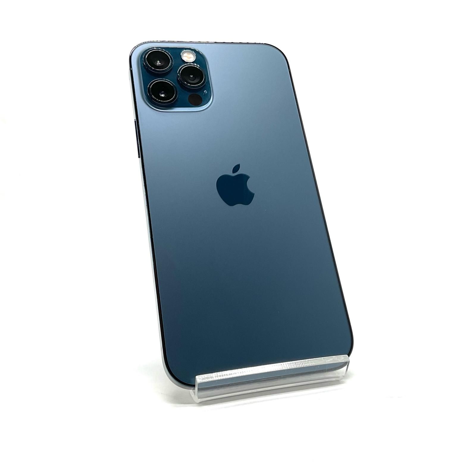 iPhone 12 Pro 128GB パシフィックブルー au SIMフリー 白ロム 動作