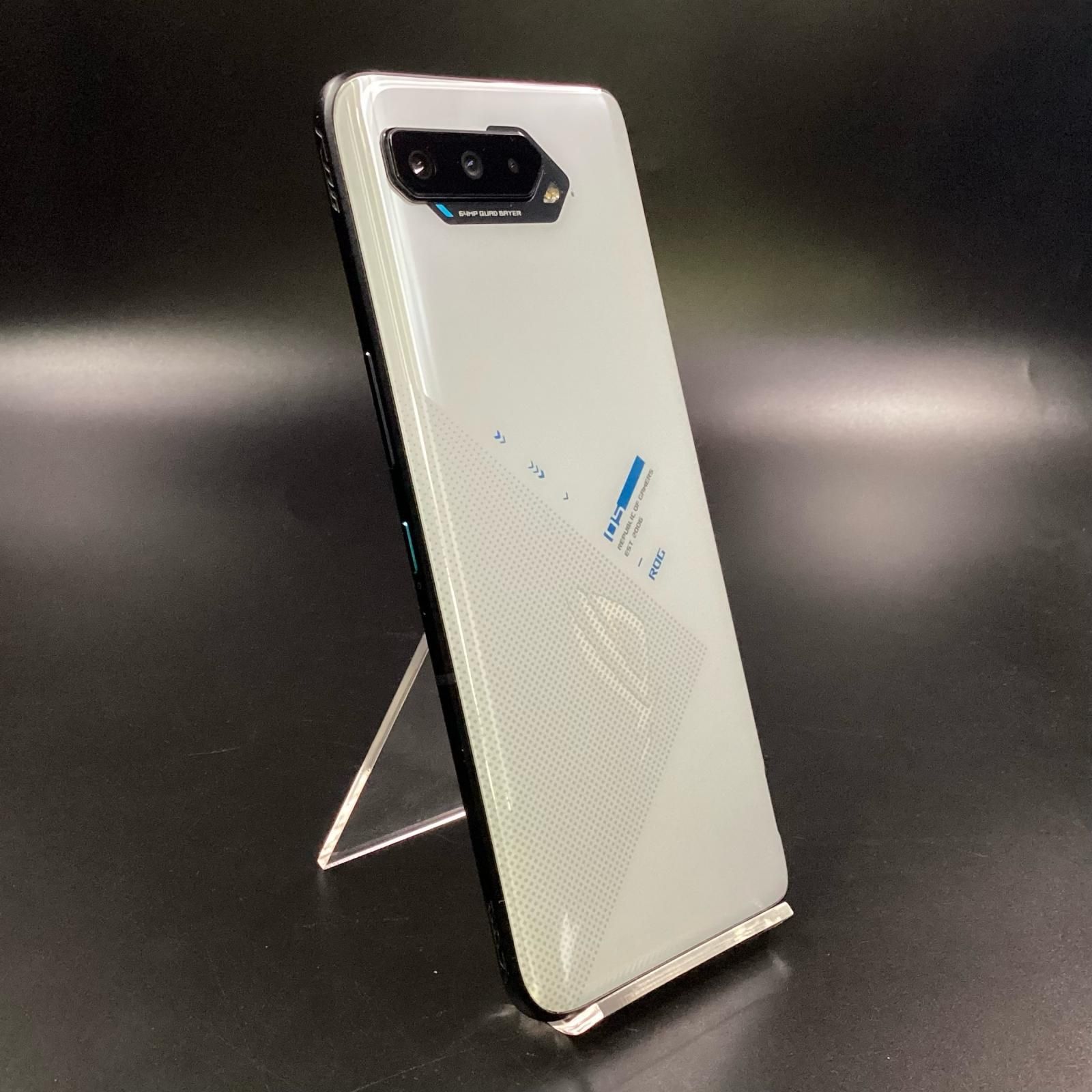 ASUS ROG Phone 5s 256GB ホワイト SIMフリー ZS676KS 白ロム【難有