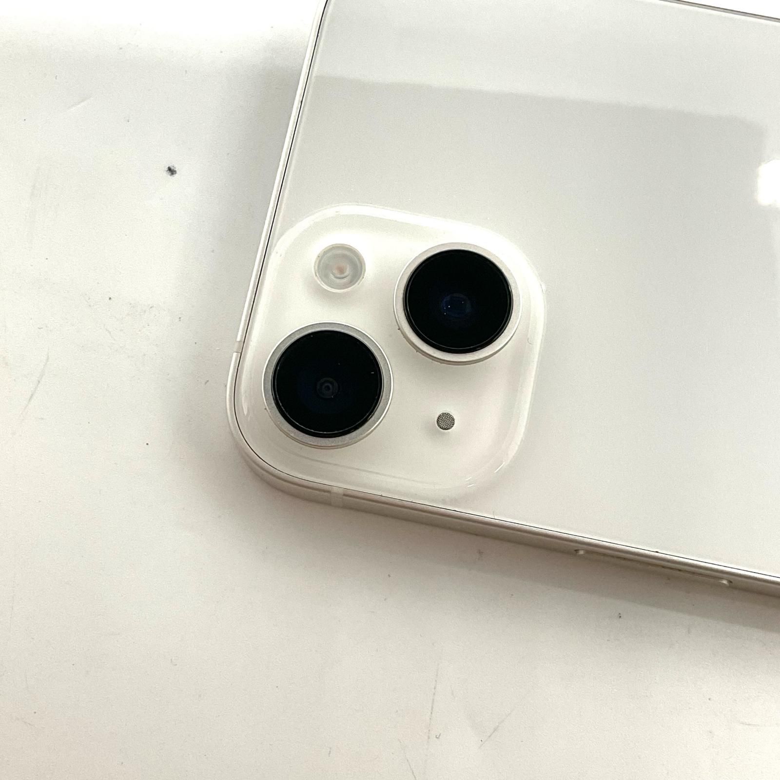 iPhone14 128gb スターライト 本体 動作確認済 Apple iPhone 14 128GB スターライト au 動作確認済 85%【全額返金保証