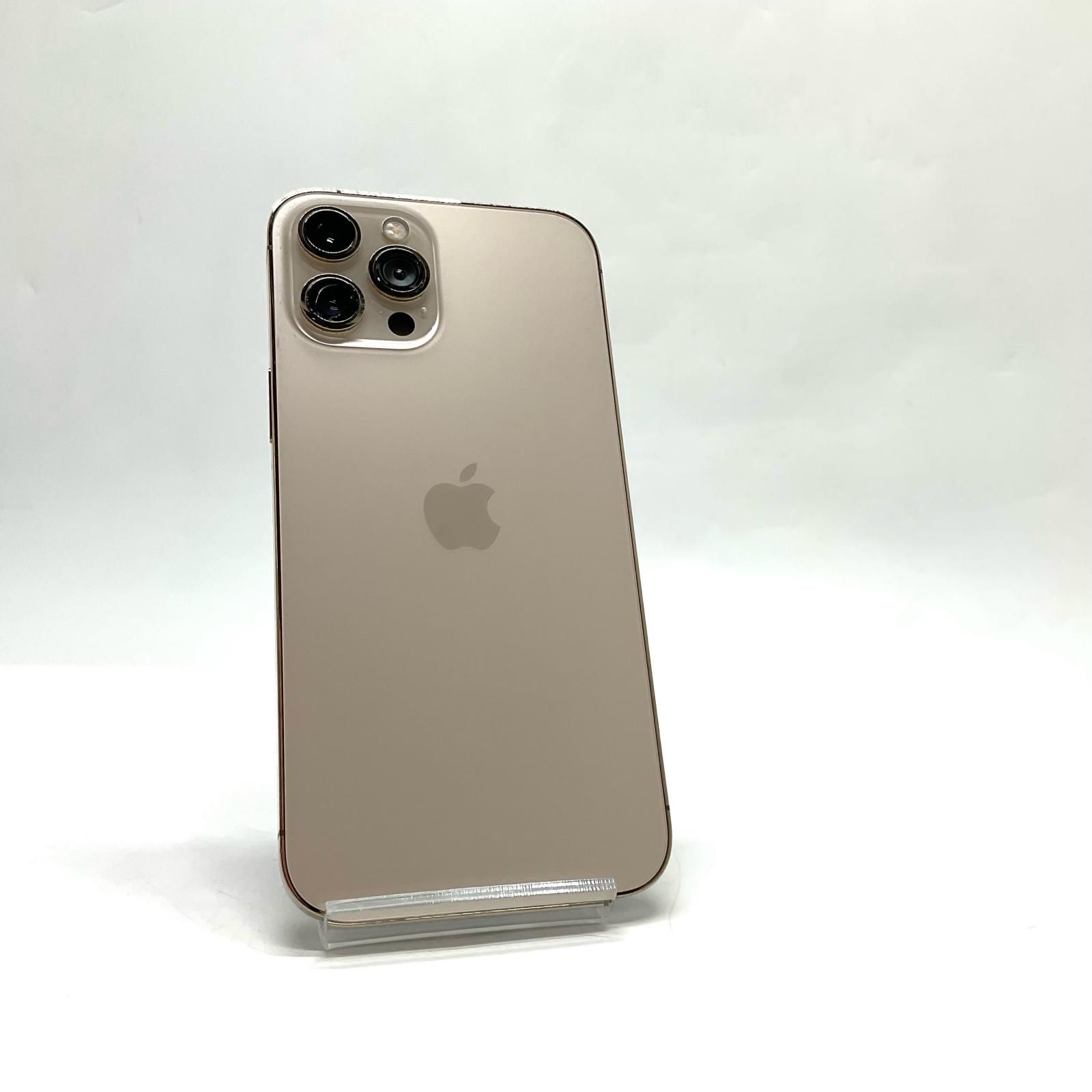 iPhone 12 Pro Max 256GB ゴールド docomo 白ロム 74%【難有】【最速