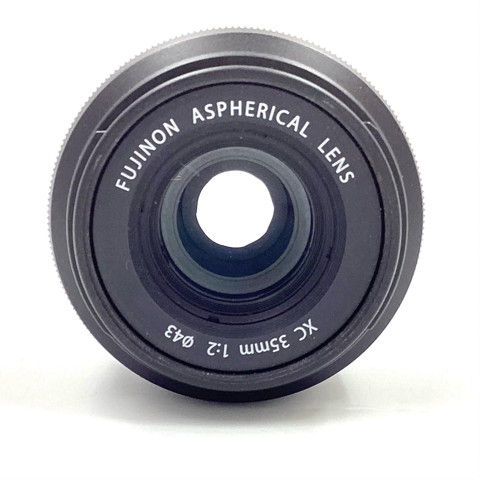 全額返金保証】【最速発送】FUJIFILM フジノンレンズ XC35mmF2 美品