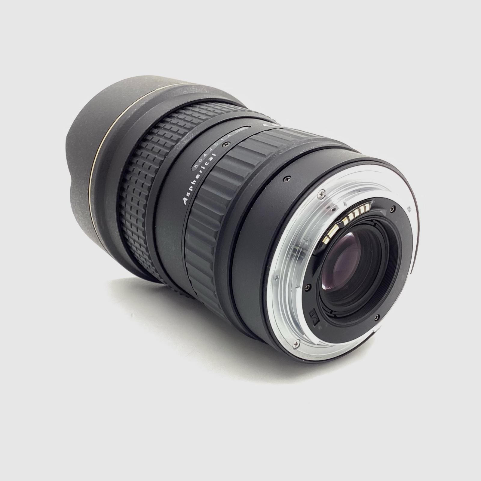 【返品保証】Tokina SD 16-28mm ATX PRO FX キャノン Tokina AT-X 16-28 F2.8 PRO FX 16-28mm F2.8 [キヤノン用] 美品 動作