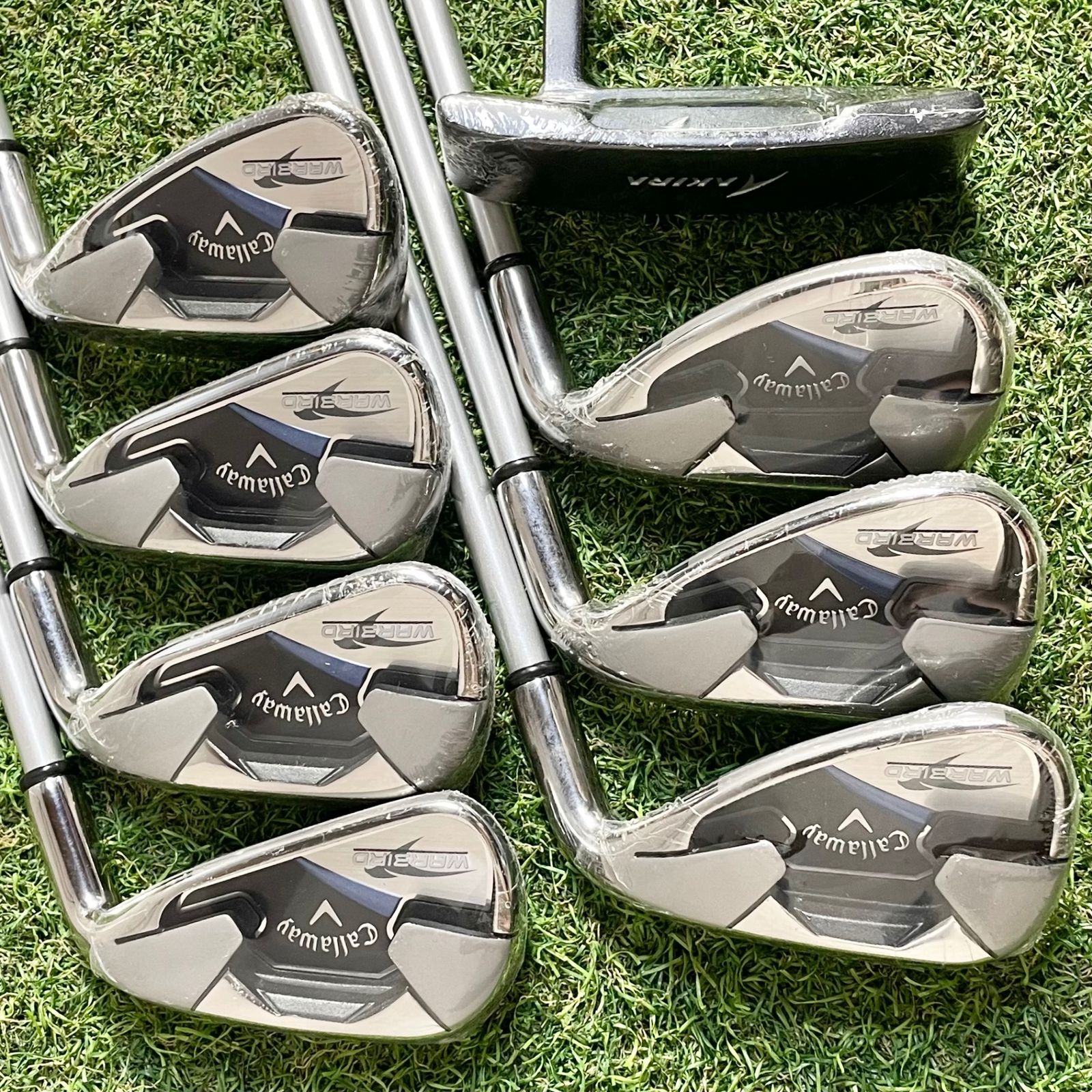 Callaway WARBIRD フルセット キャディバッグ ブラック/ブルー WARBIRD