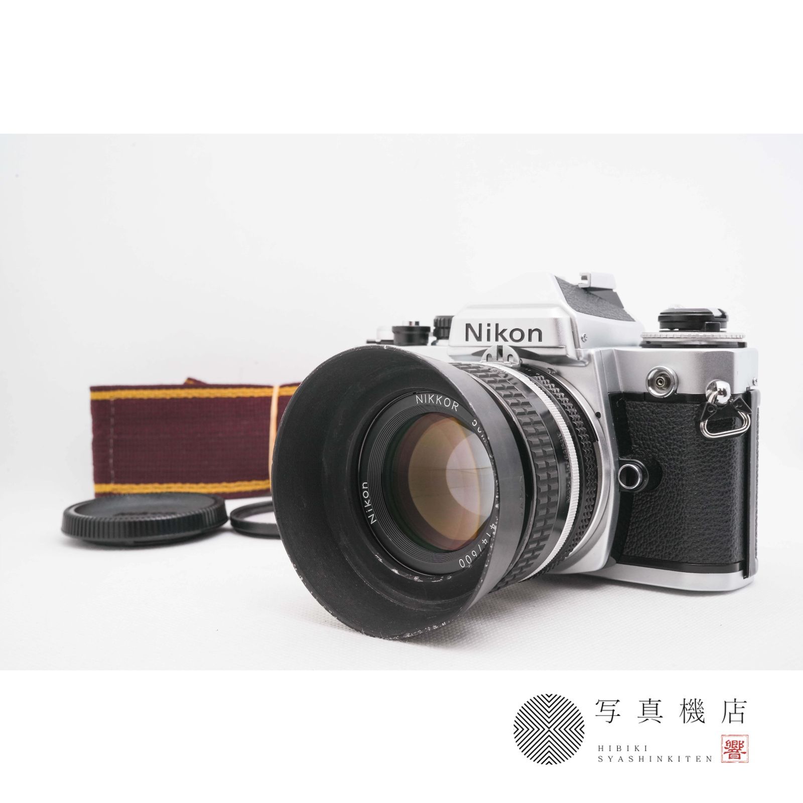 美品 Nikon FE 35mm Film Camera + Ai Nikkor 50mm f/1.4 動作確認済