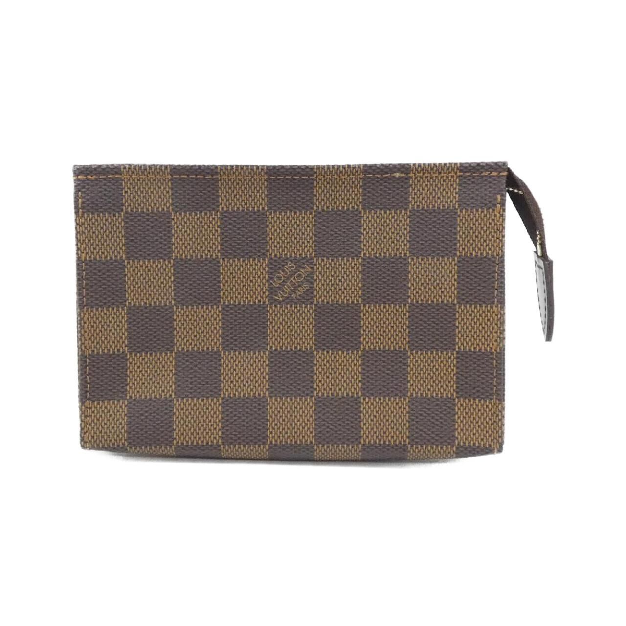 お値下げ　Louis Vuitton ダミエポーチ ルイヴィトン ダミエ ポッシュ トワレ 15cm N47546 ポーチ - メルカリ