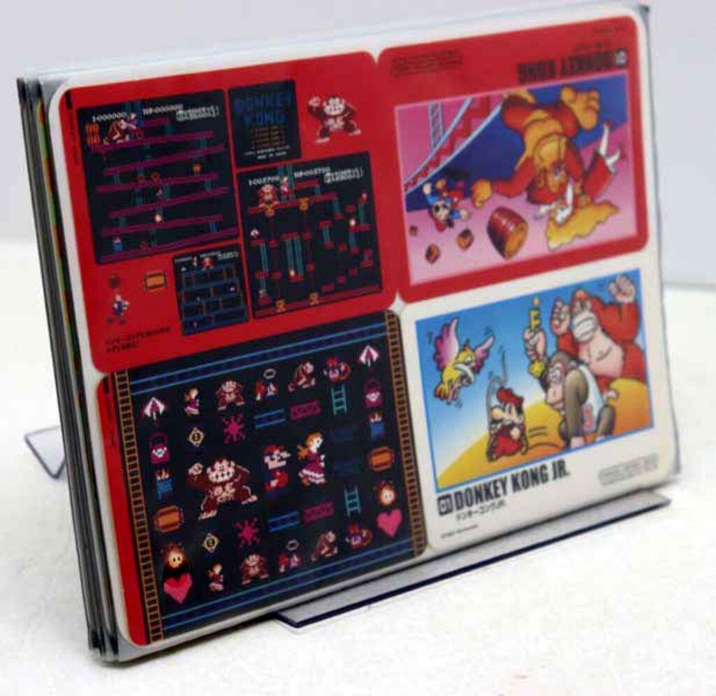 任天堂　パッドダス ファミコンヒストリー　シール　セット BANDAI パタパタシールダス ファミコンHISTORYBOOK【全8種】 セット