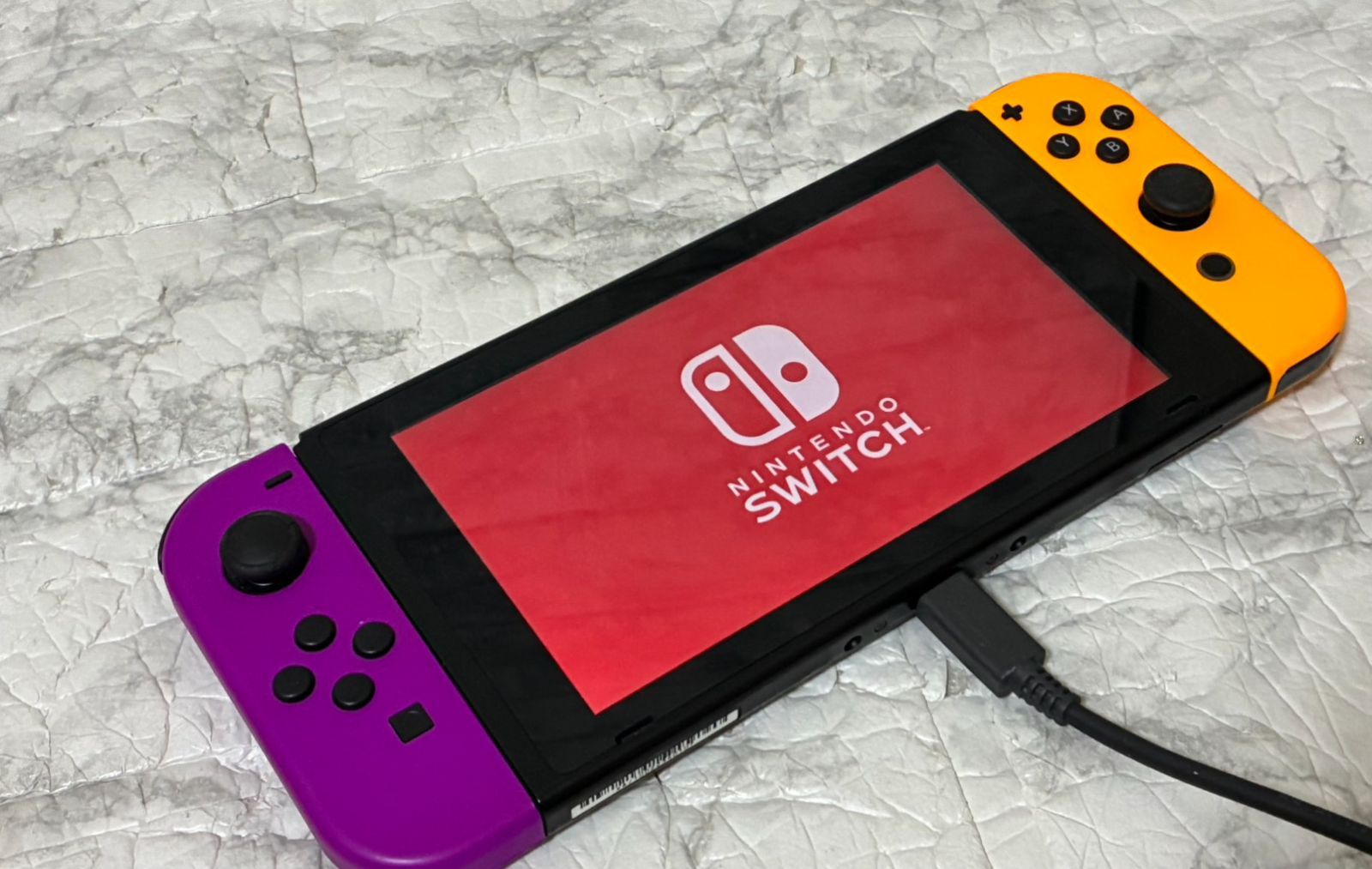 美品 動作確認済】任天堂 Nintendo Switch Joy-Con (L) ネオンパープル