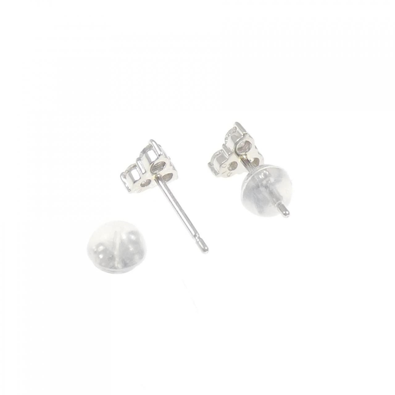 PT850/PT900 ダイヤモンド ピアス 0.36CT - メルカリ