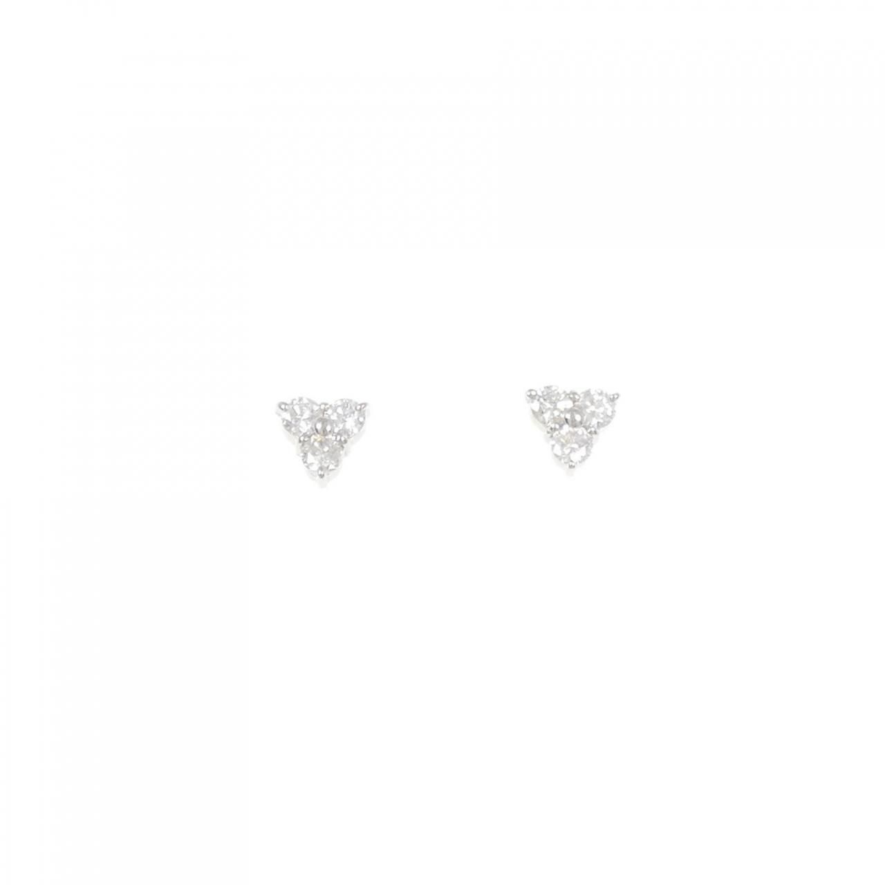 PT850/PT900 ダイヤモンド ピアス 0.36CT - メルカリ