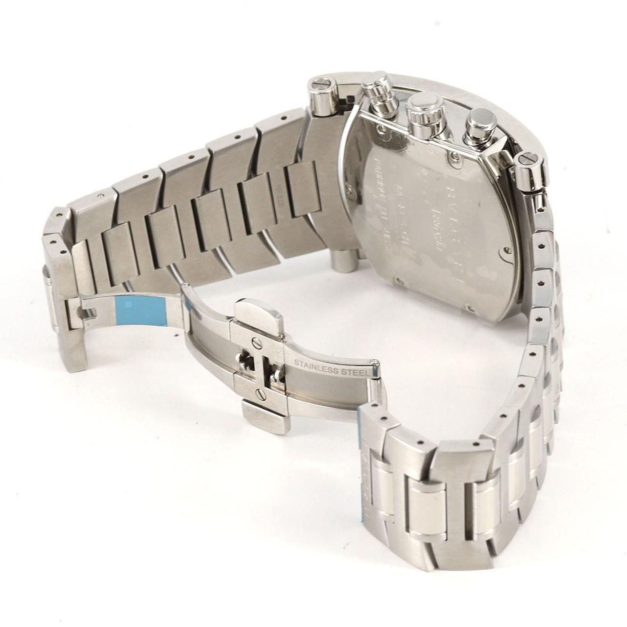  ブルガリ アショーマクロノグラフ AA48SCH AA48BSSDCH AT SS 自動巻 ワイドパンツ 自動巻き時計 腕時計(アナログ)