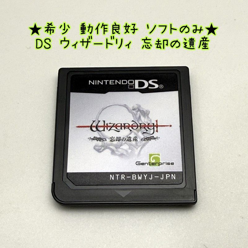 ☆希少 動作良好 ソフトのみ☆DS ウィザードリィ 忘却の遺産 Nintendo